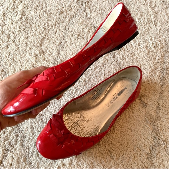 Banana Republic Shoes Banana Republic Red Patent Leather